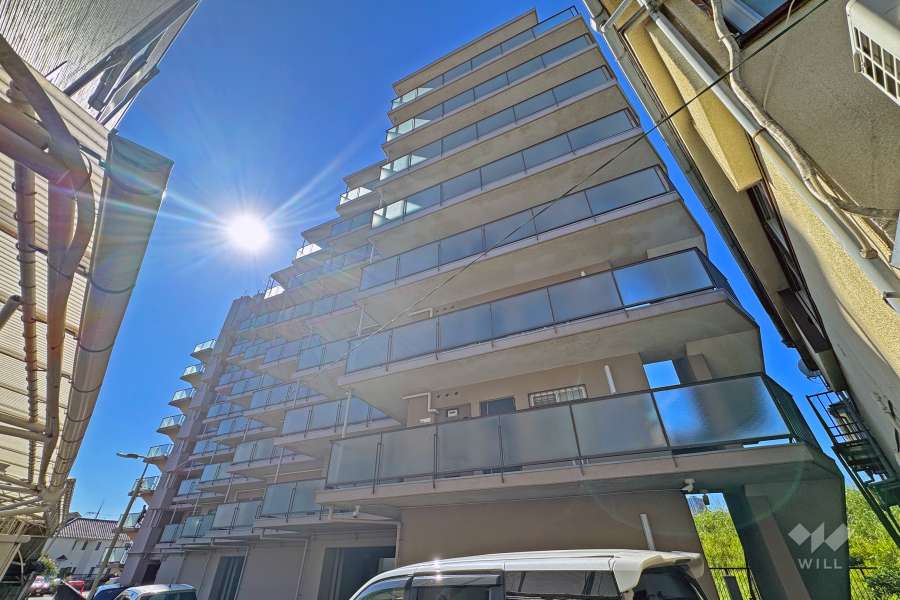 中銀田園調布マンシオンの外観（北東側から）