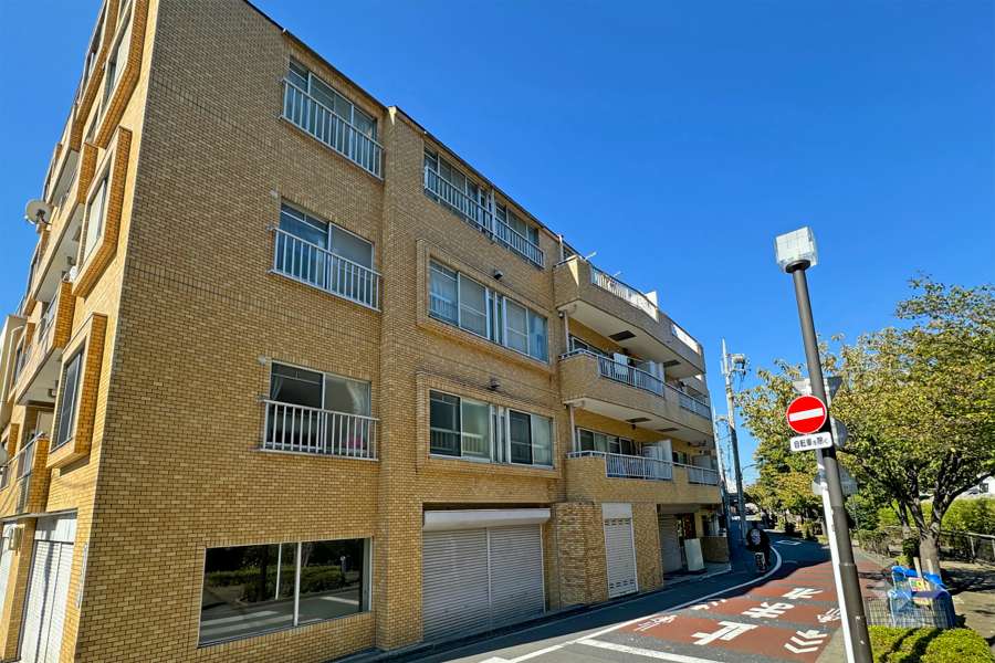 ジュネス田園調布の外観（南東側から）