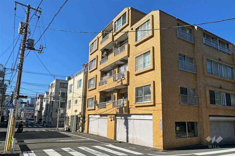 ジュネス田園調布の外観（南東側から）