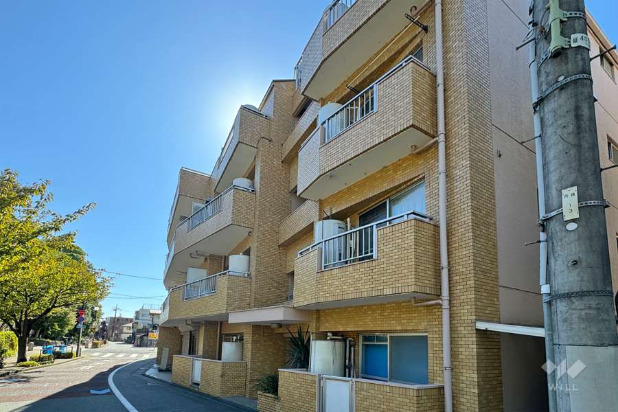 ジュネス田園調布の外観（北西側から）