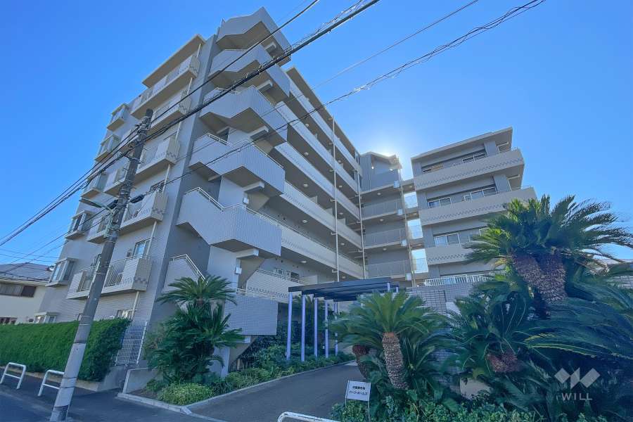 田園調布南パークホームズの外観（北側から）