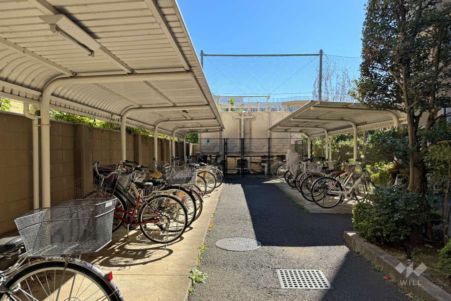 駐輪場（屋根付き）