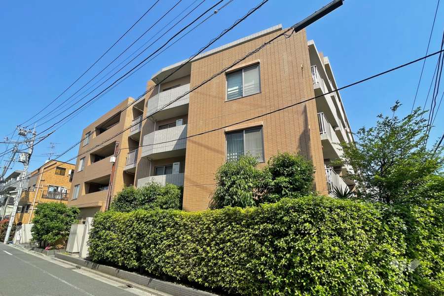 クレッセント田園調布南の外観（北西側から）