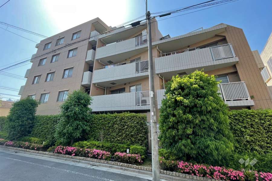 クレッセント田園調布南の外観（東側から）