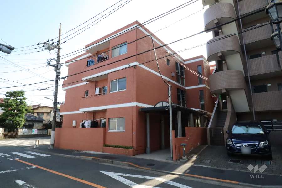 コペル田園の外観（北東側から）