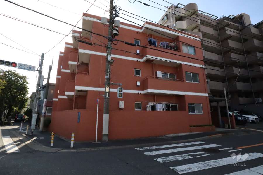 コペル田園の外観（南東側から）