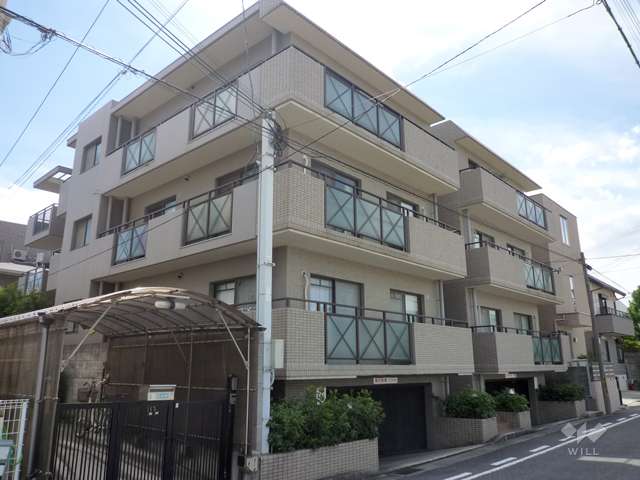 セントラル香櫨園の外観（北東側から）