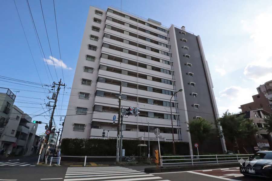 田園調布スカイハイツの外観（北東側から）
