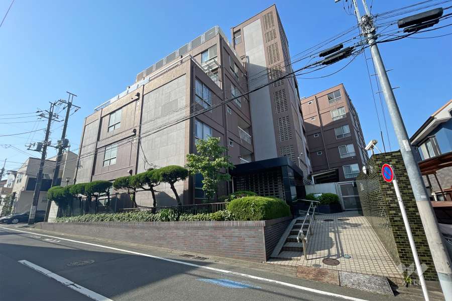 田園調布コーポラスの外観（北西側から）　