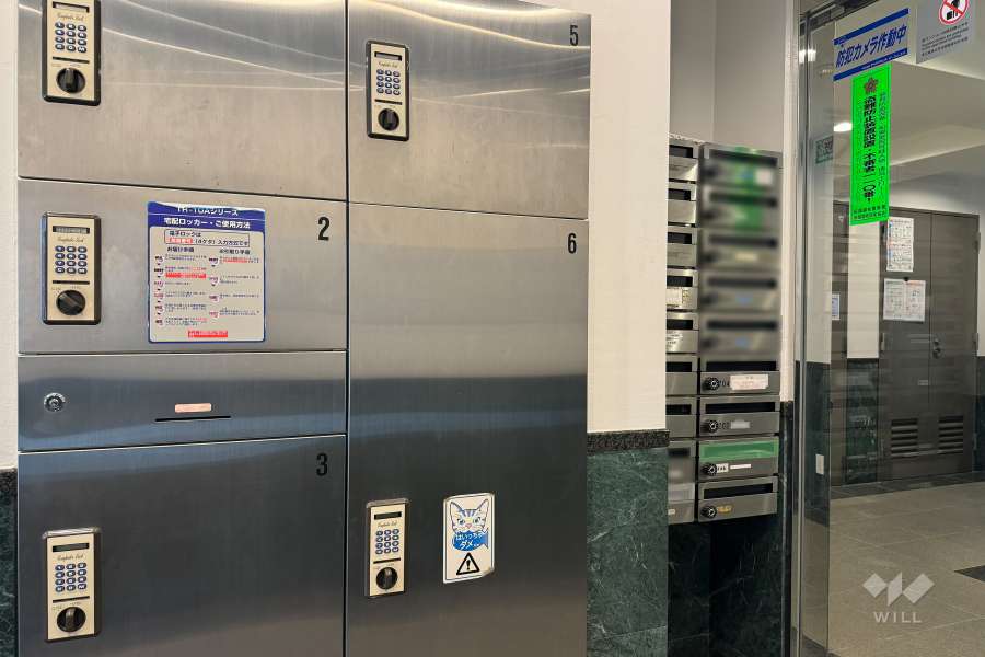 宅配ボックスと共用ポスト