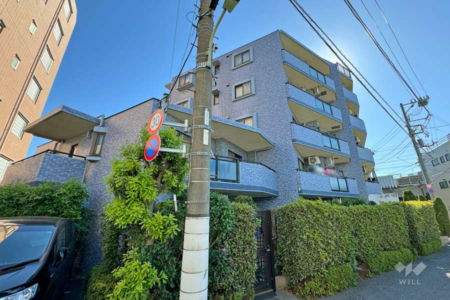 セザール田園調布本町の外観（北西側から）