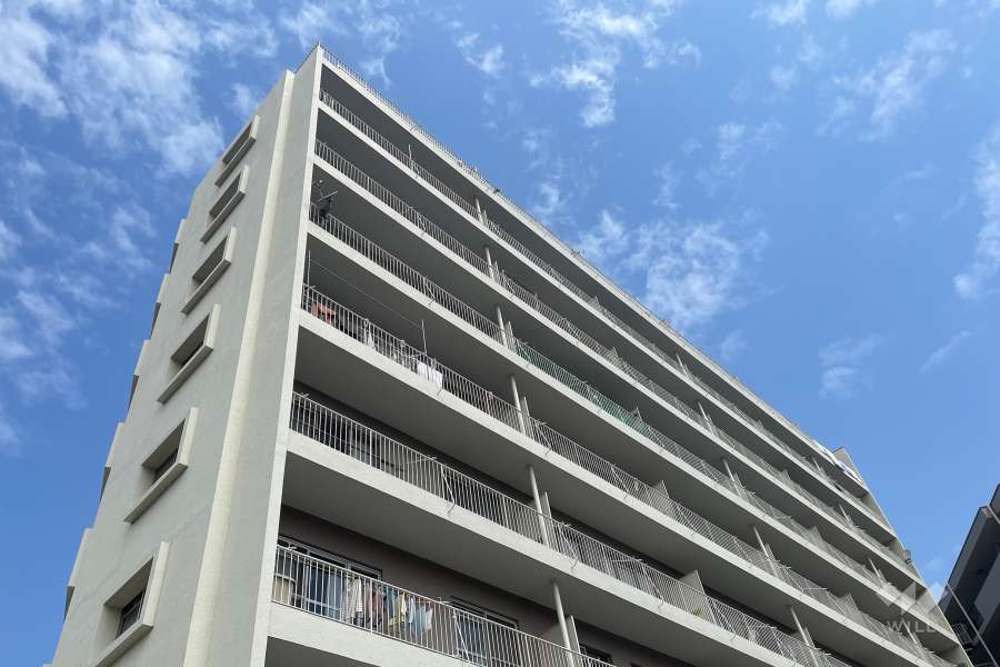 コンド田園調布の外観（南西側から）