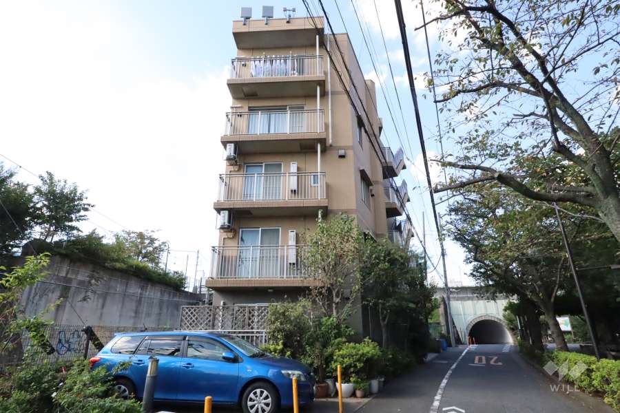 グランディ田園調布の外観(南東側から)