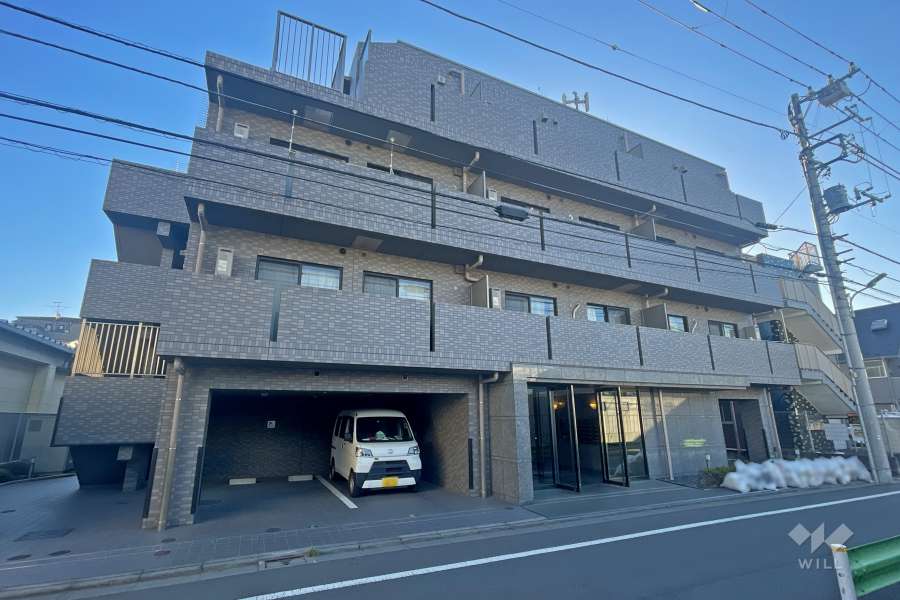 ルーブル東蒲田六番館の外観（北西側から）