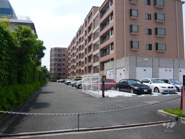 敷地内駐車場（ロボットゲート付き）