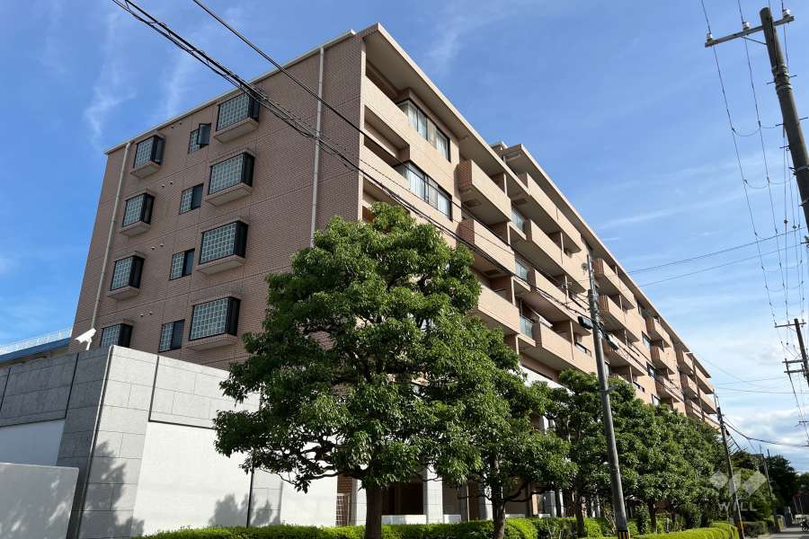 パークハイム夙川泉町の外観(北西側から)