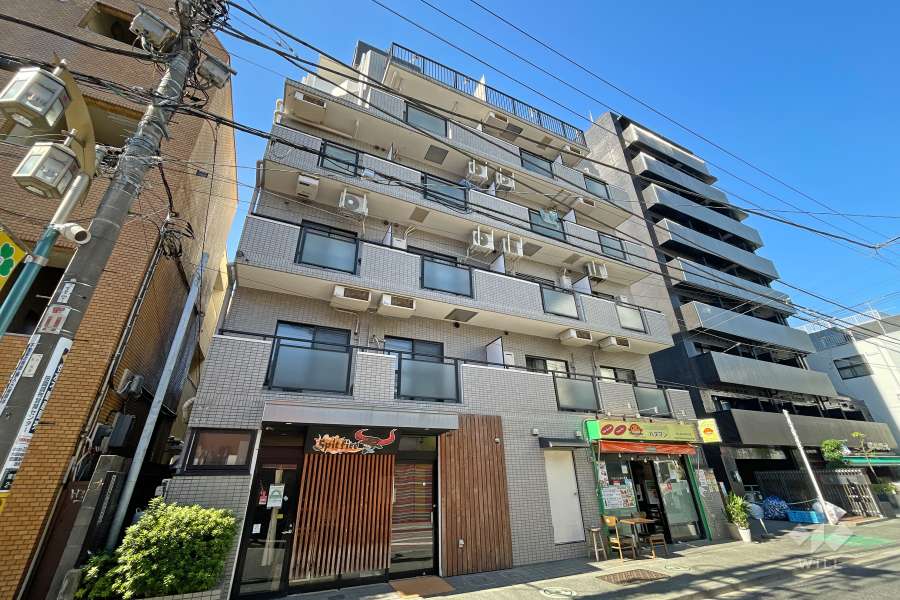 ランデージ東雪ヶ谷の外観（北東側から）