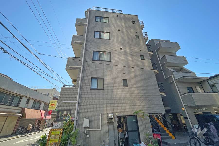 ランデージ東雪ヶ谷の外観（北西側から）