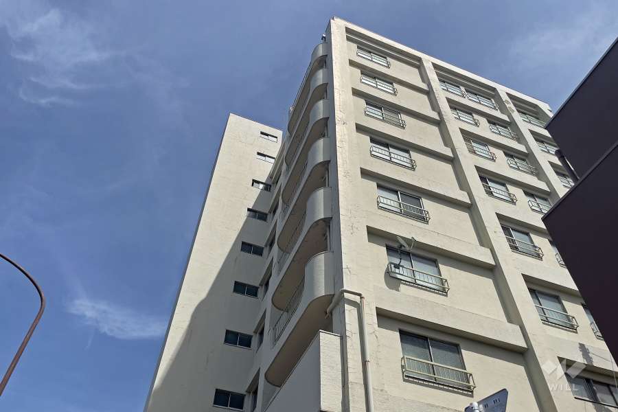 マンション雪ヶ谷の外観（西側から）