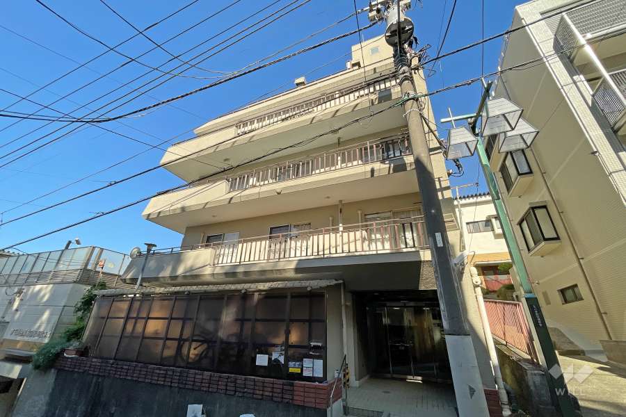 コーポベルツリーの外観（南東側から）