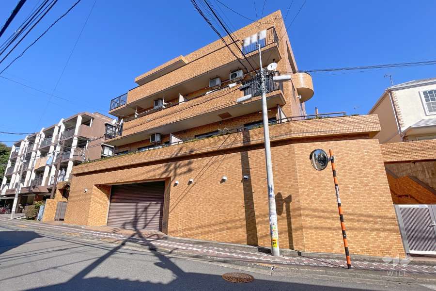 ラスペース東雪谷の外観（南東側から）