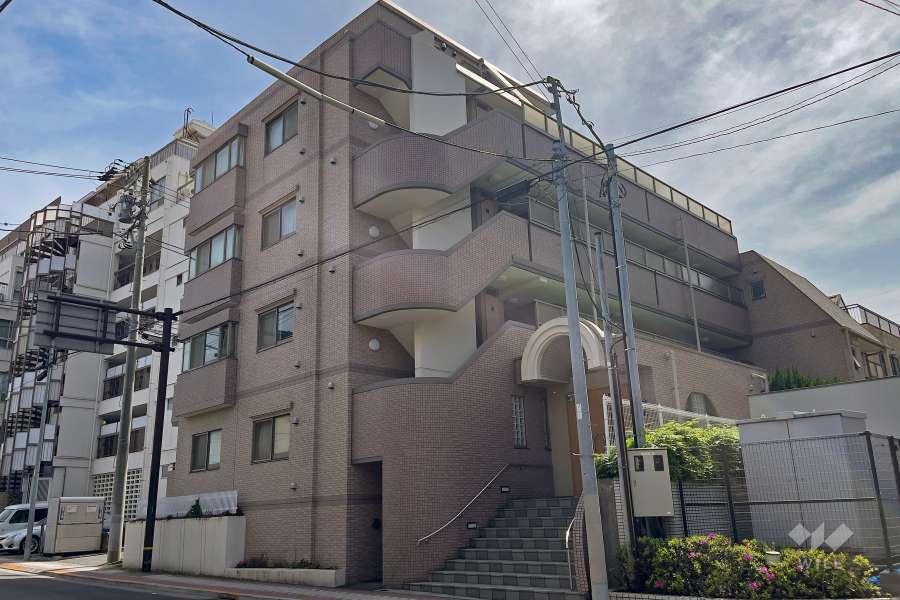 ヒューマンコート雪谷の外観（北東側から）