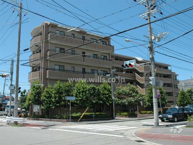 ステイツ西宮若草町の外観（北東側から）