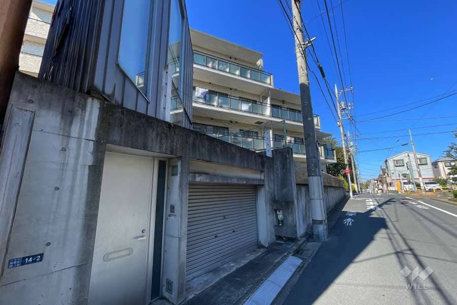 ソフィア東雪谷の外観（南東側から）