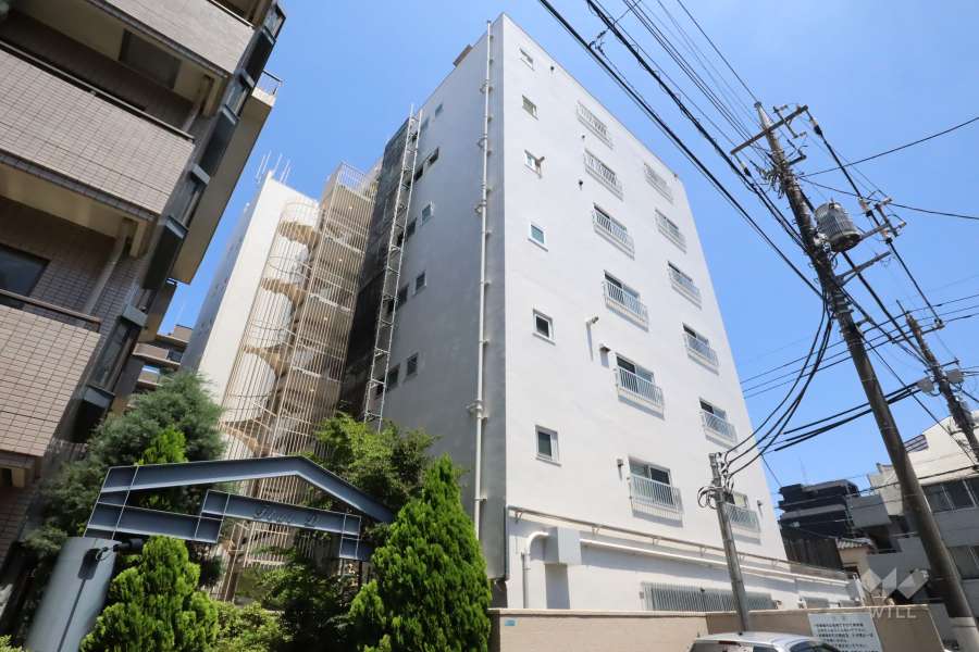 石川台マンション別館の外観(北西側から)