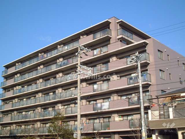 ステイツ西宮甲東園の外観(南東側から)