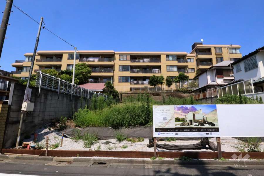 マンション雪谷テラスの外観(南西側から)