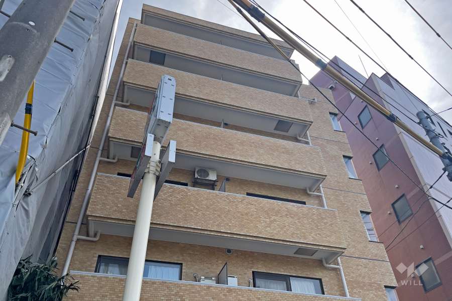 ライオンズマンション洗足池の外観（北側から）