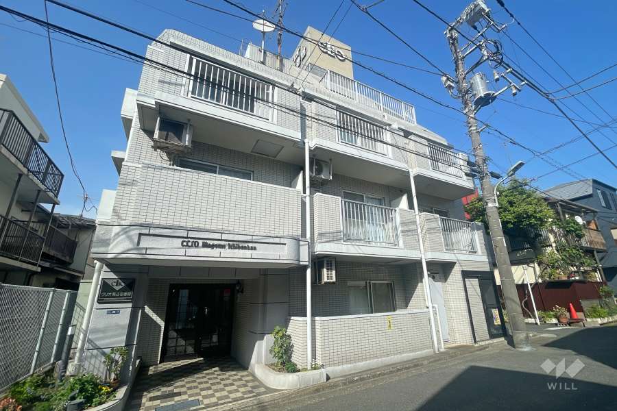 クリオ馬込壱番館の外観（南西側から）