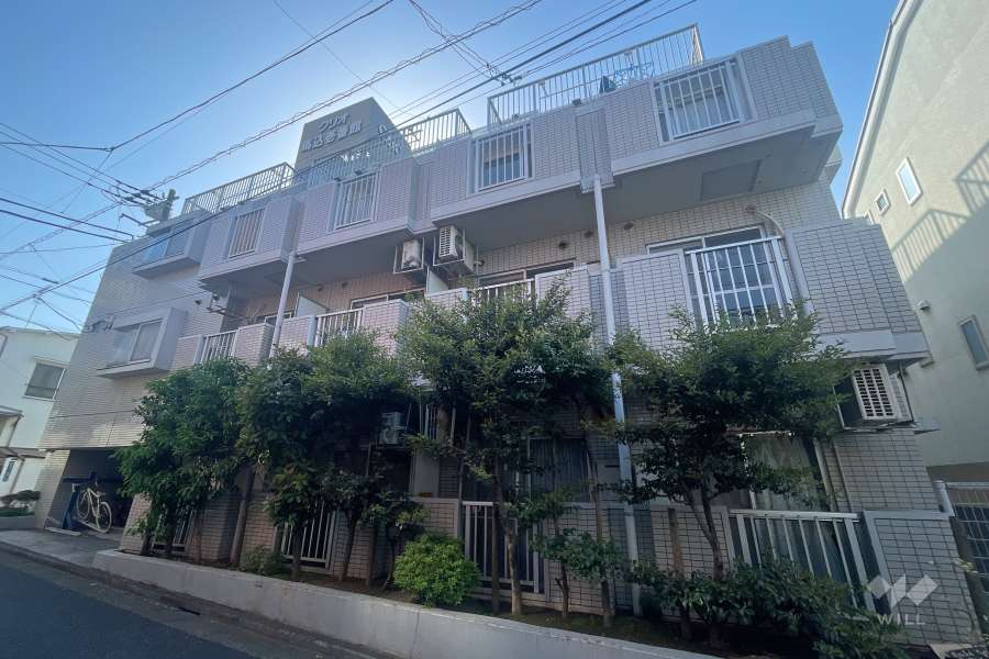 クリオ馬込壱番館の外観（東側から）