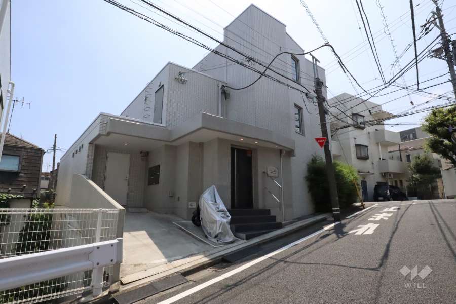 プレールドゥーク馬込の外観(北西側から)　