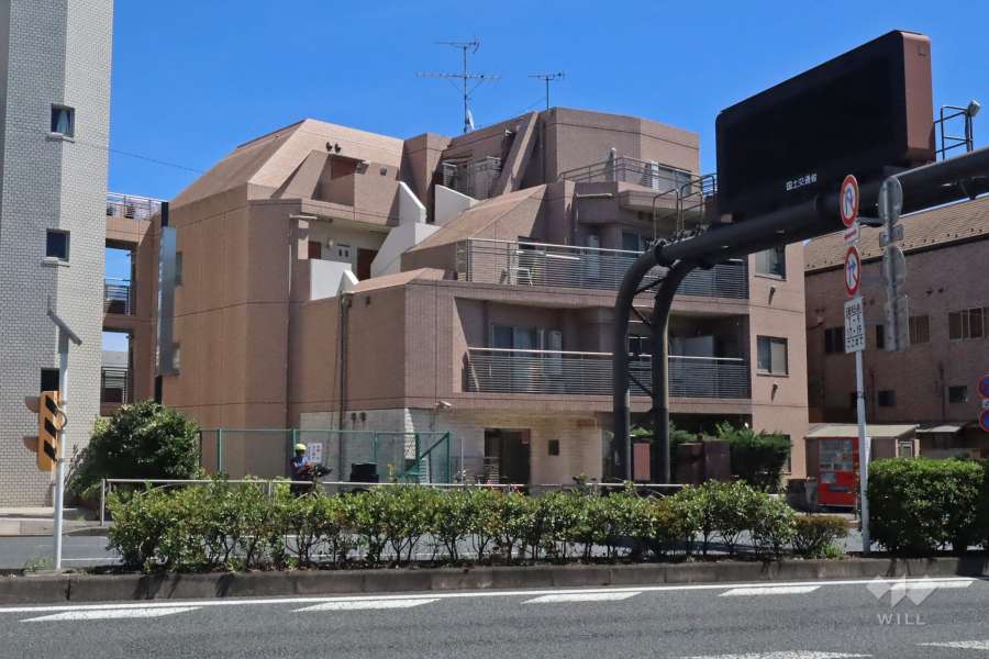 プレスタイルアイディ馬込の外観（北西側から）