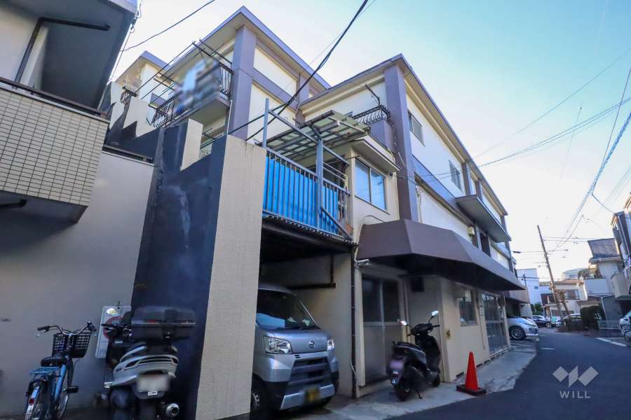 ハイツ大蔵の外観(北東側から)