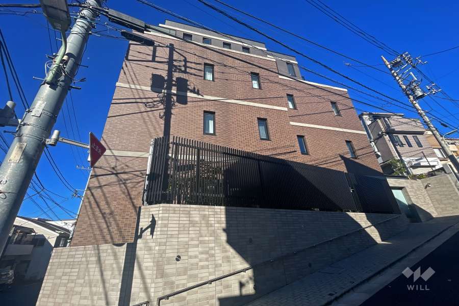 ガーデンテラス馬込プレミアムの外観（南東側から）