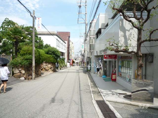 マンションの北側８