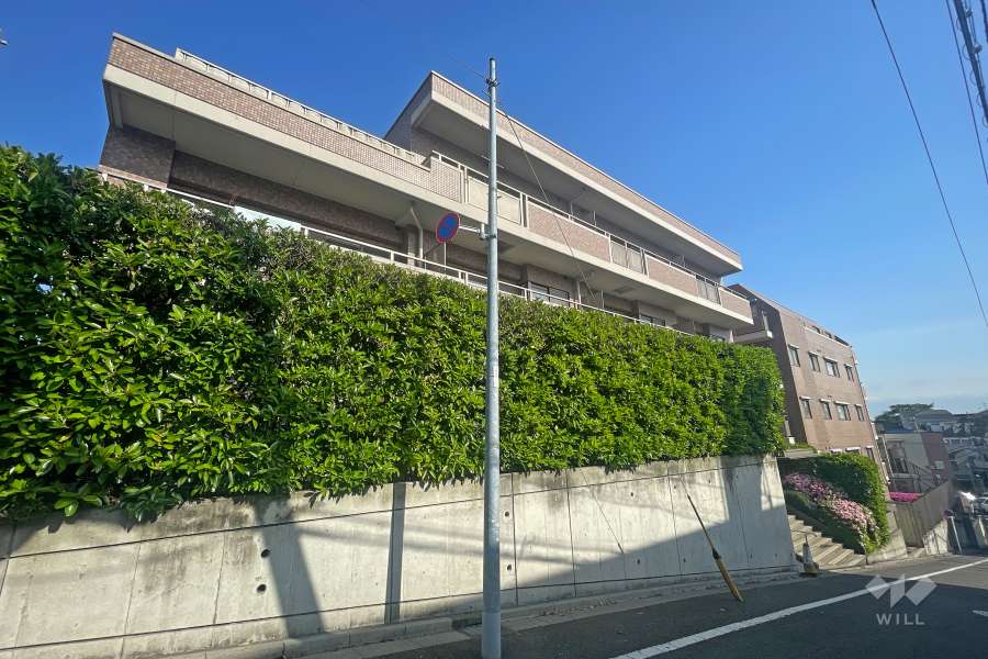 エクセル馬込の外観（北西側から）