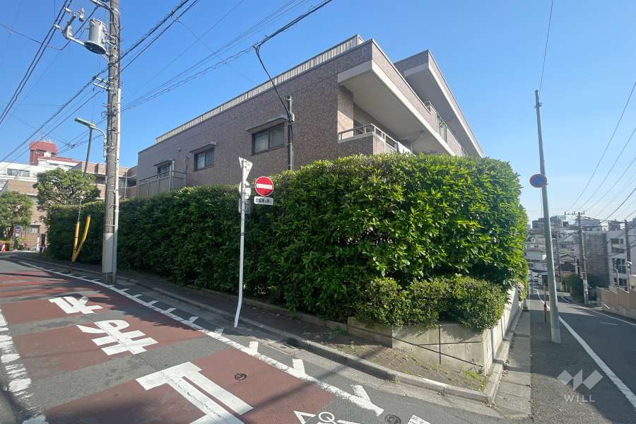 エクセル馬込の外観（北西側から）