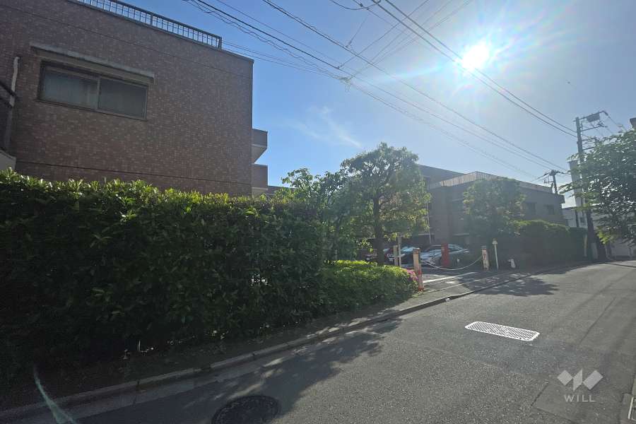 エクセル馬込の外観（北東側から）