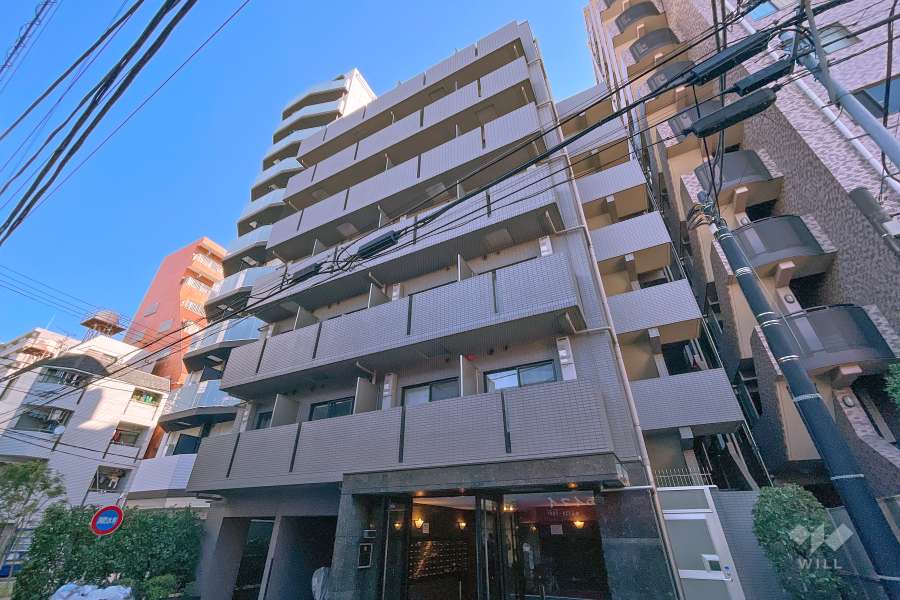 ルーブル西蒲田弐番館の外観（南西側から）