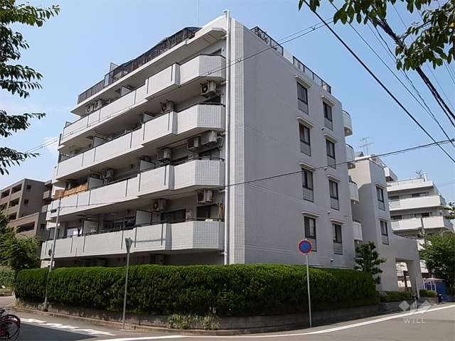 グランドヴィラ西宮の外観（南東側から）