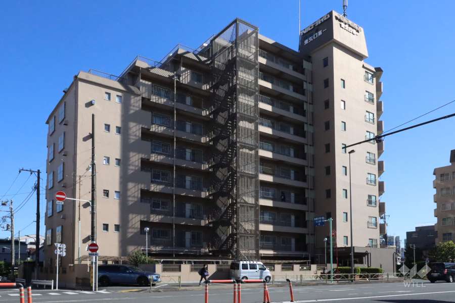 NICハイム東矢口第1の外観(北西側から)