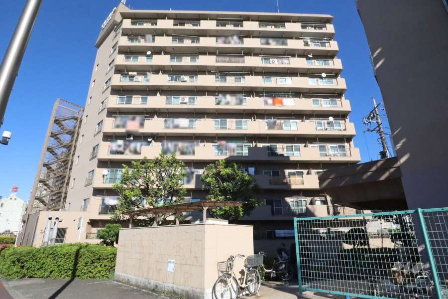 NICハイム東矢口第1の外観(南西側から)