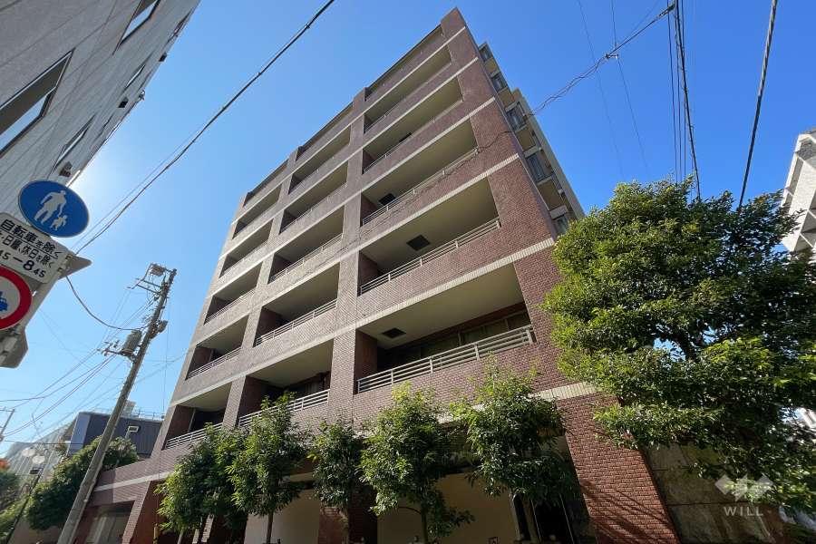 アクシルコート蒲田ウエストの外観（北東側から）