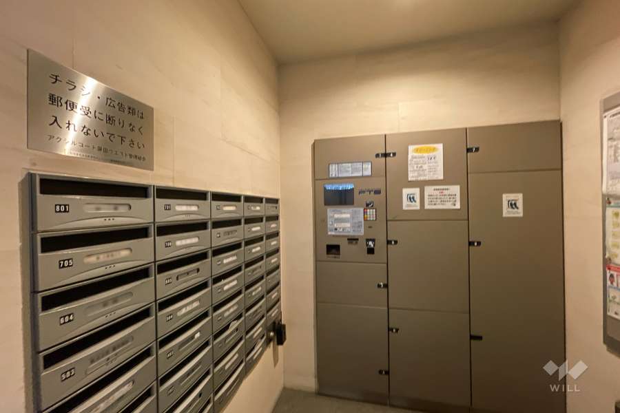 宅配ボックスと共用ポスト