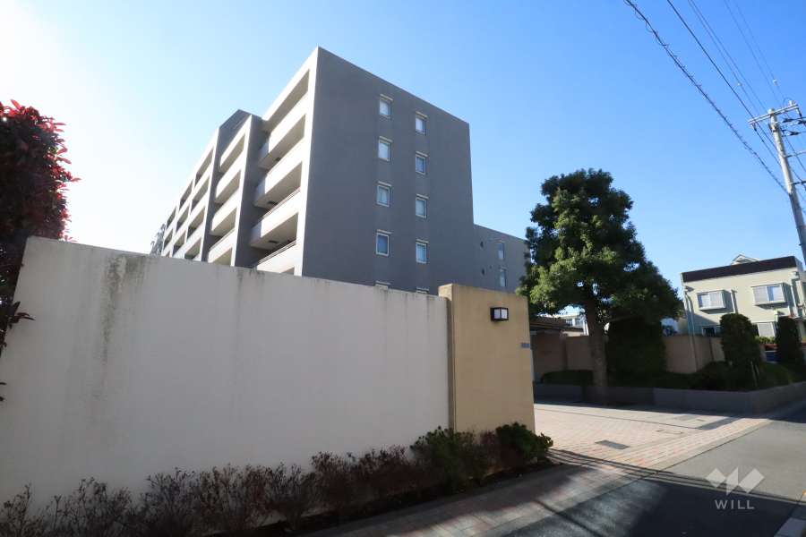 ブロードコート池上の外観（北東側から）