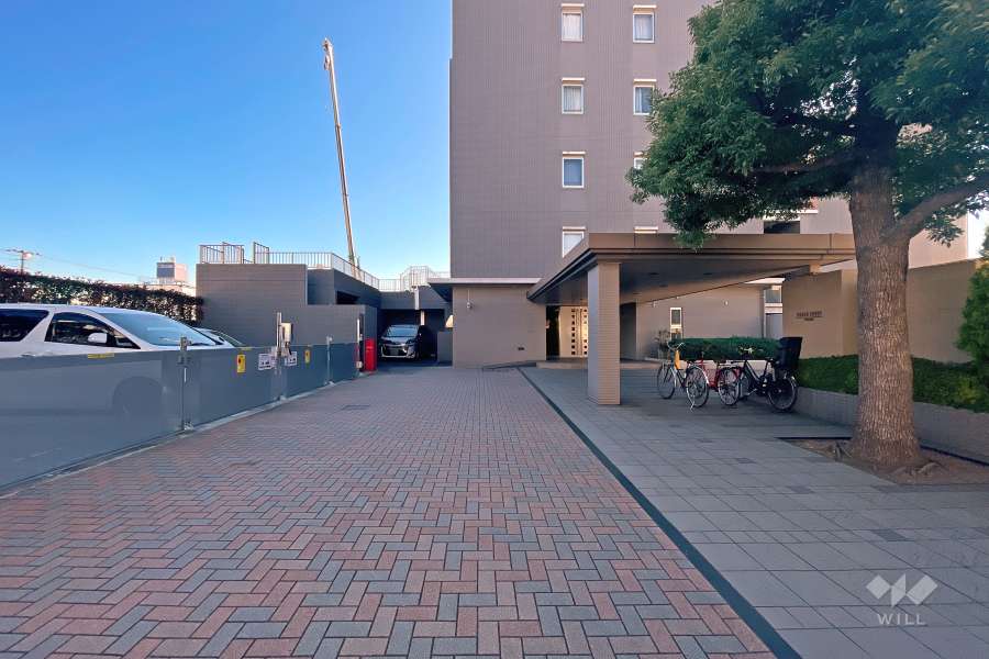 敷地の出入り口